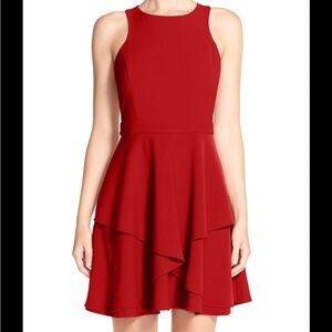 Adelyn Rae Vibrant Red Dress